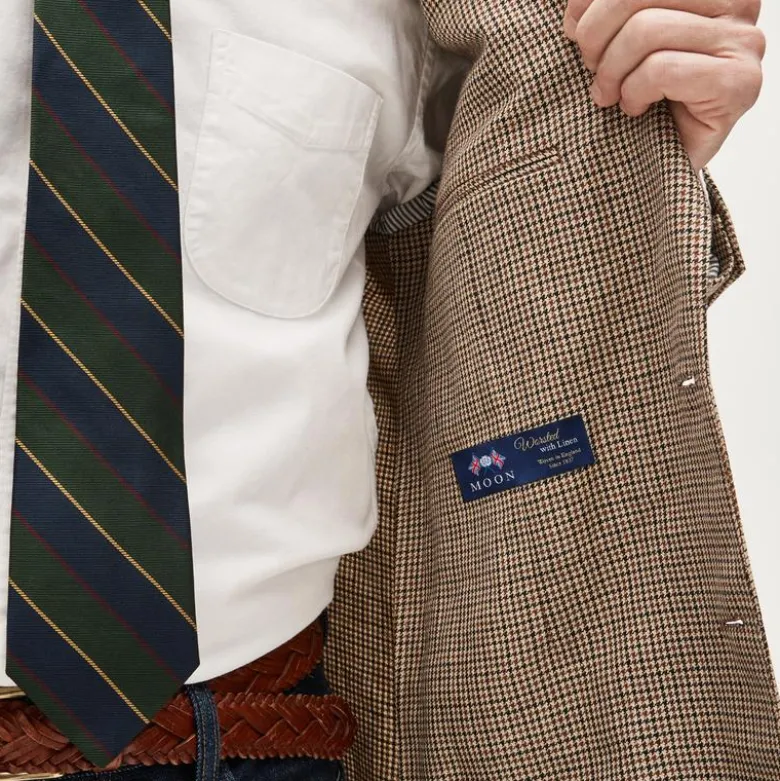 Sportcoat in English linen-wool blend
