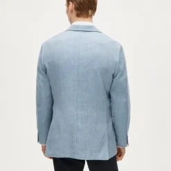 Sportcoat in English linen-wool blend