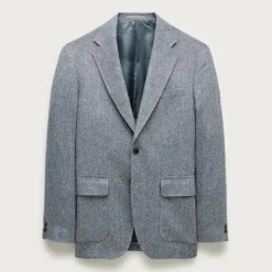 Sportcoat in Irish silk-cotton blend