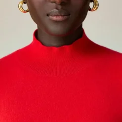 Spring Street cashmere turtleneck sweater-dress