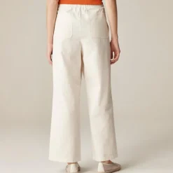 Tall relaxed utility pant in cotton blend