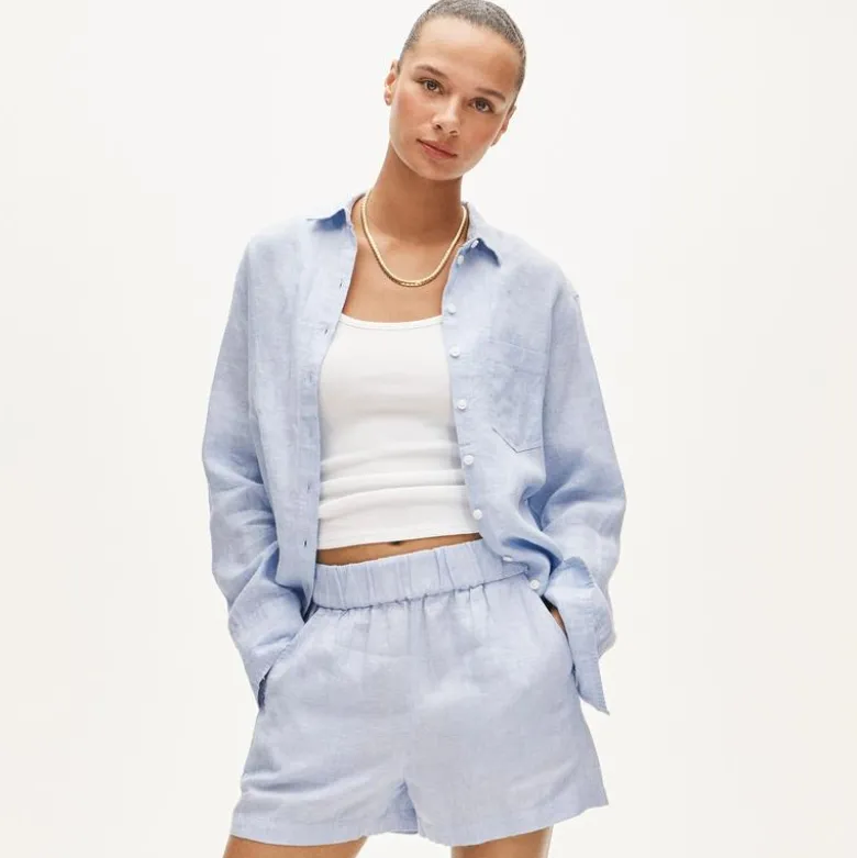 Tropez short in linen