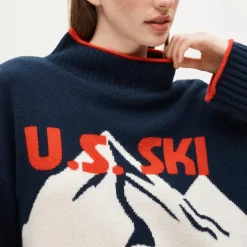 U.S. Ski & Snowboard by J.Crew graphic Rollneck™ sweater in vintage wool