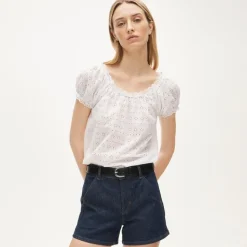 Utility denim short