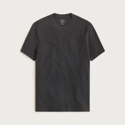 Vintage-wash cotton short-sleeve T-shirt
