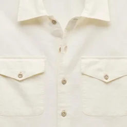 Wallace & Barnes chambray workshirt in hemp-cotton blend