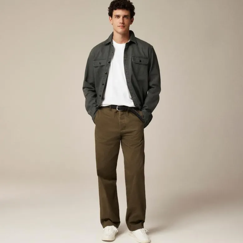 Wallace & Barnes selvedge officer chino pant