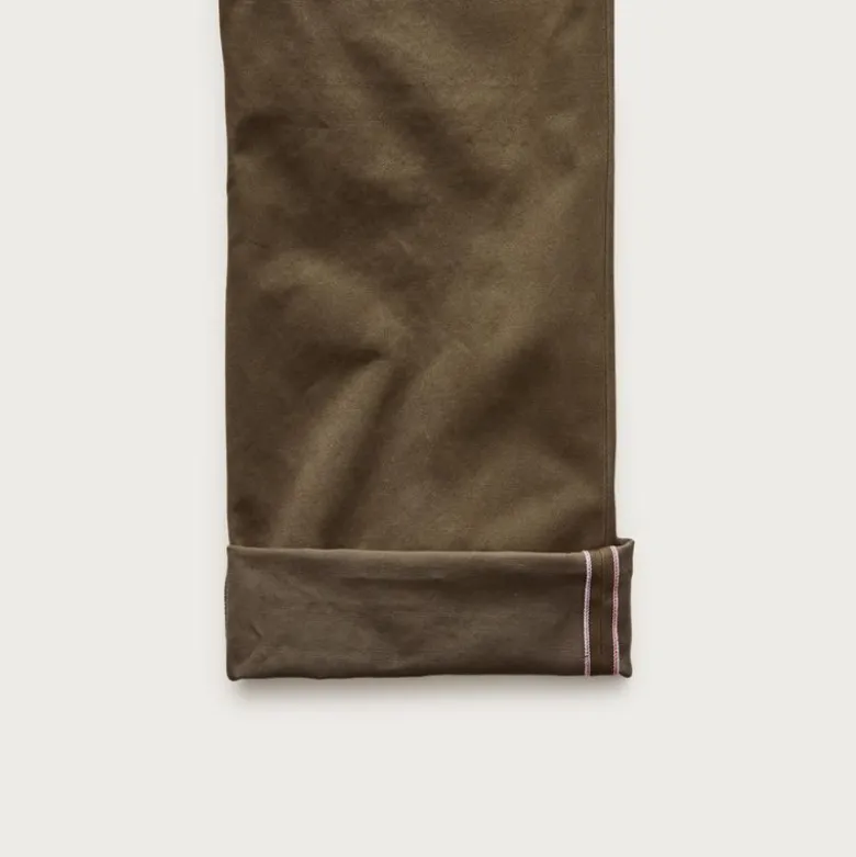 Wallace & Barnes selvedge officer chino pant
