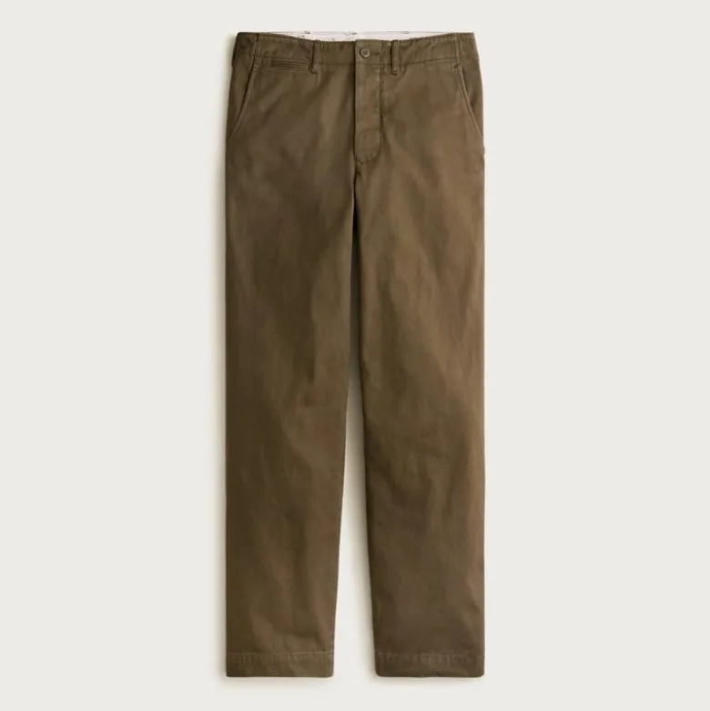 Wallace & Barnes selvedge officer chino pant