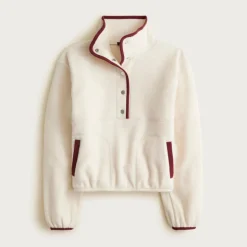 Warm-up fleece pullover