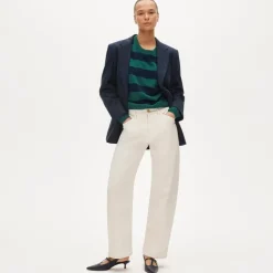 Zoe barrel pant in chino